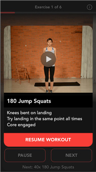 app screenshot: second screen